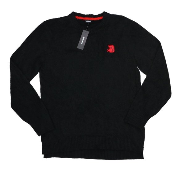 Diesel Other - Diesel Wool Blend Crew Neck Pullover Sweater M NWT Black